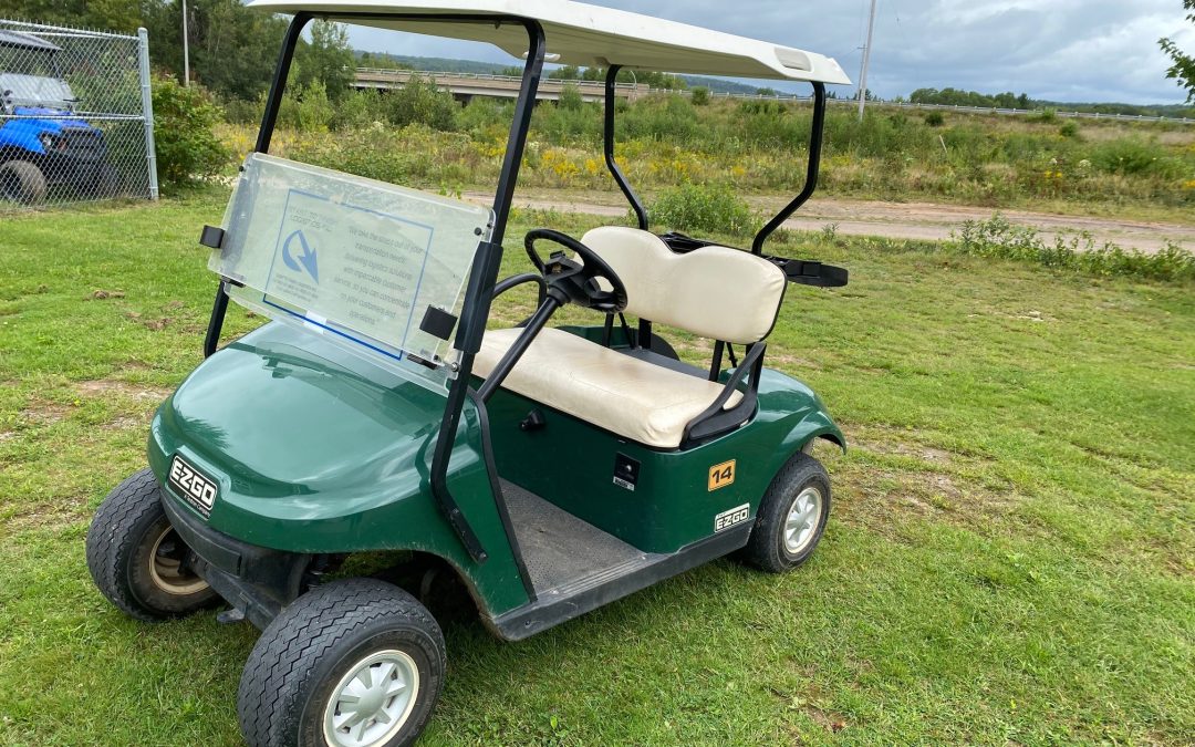 Used 2014 EZGO TXT Gas Golf Cars Available!