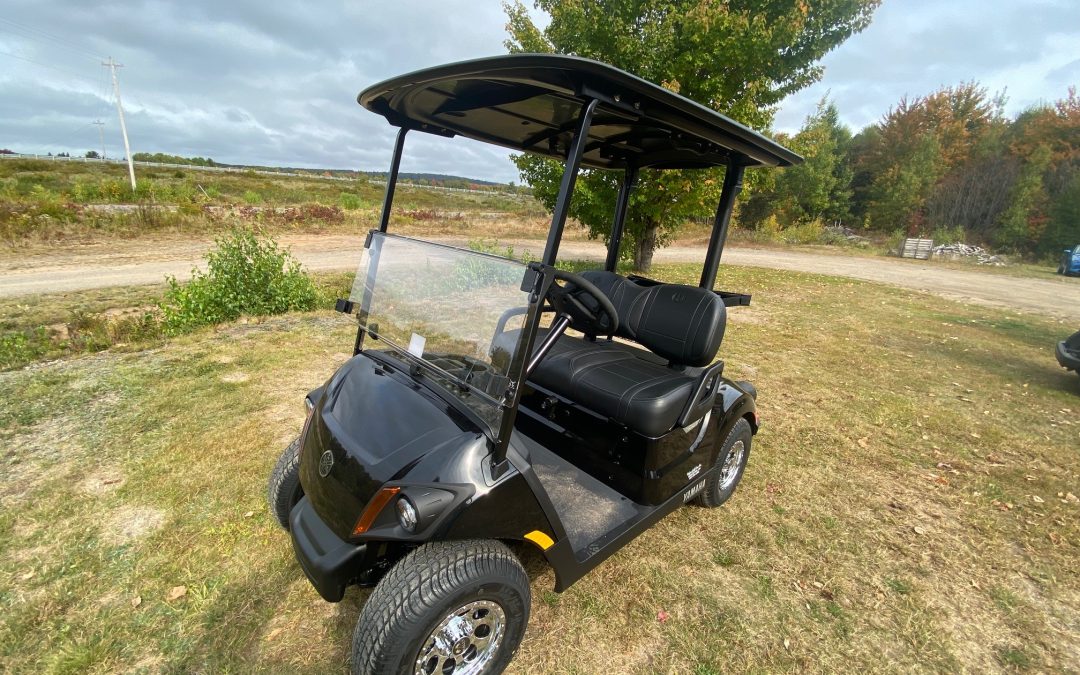 New Yamaha Drive2 PTV Quietech Onyx Metallic with Black Roof and Black Touring Seats